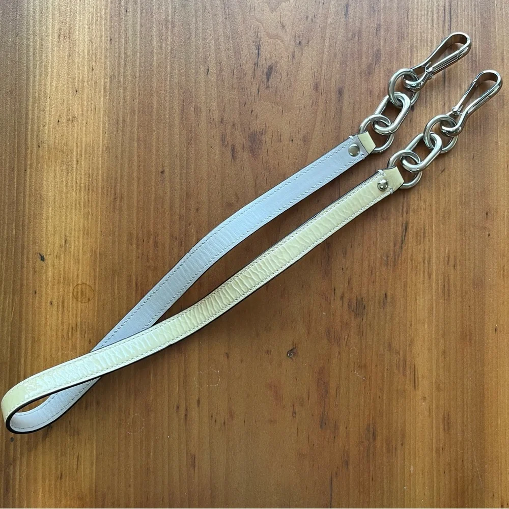 Coach Pastel Patchwork Shoulder Bag in Yellow, Pink, Mint & Light Brown/Cream - Picture 14 of 16